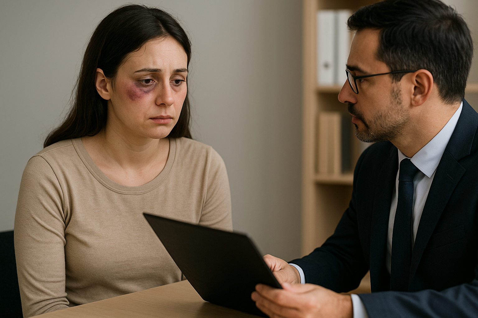 ¿Puedo tener abogado si aún no he hecho la denuncia por violencia?